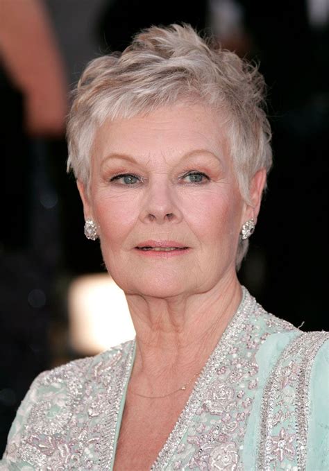 judi dench hairstyle